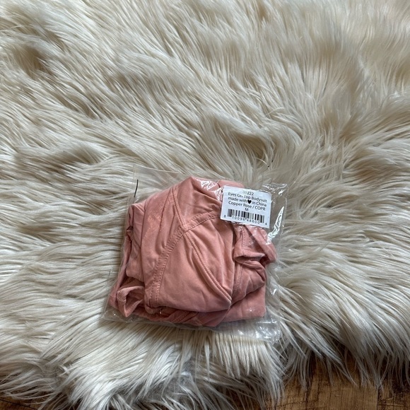 WE ARE HAH Eyes On Top Bodysuit In Copper Rose - Picture 2 of 3